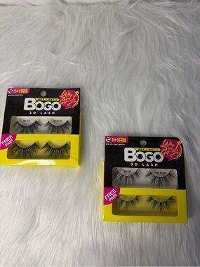BOGO 3D False Eyelash Duo - Black